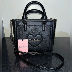 Juicy Couture LIQUORICE girls night out mini tote